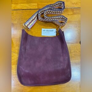Burgundy Women's Crossbody Bag